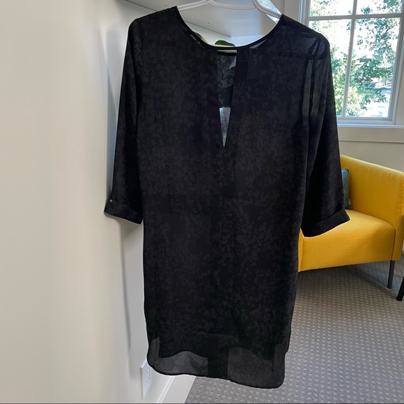 Black Shift Dress - Picture 3 of 7